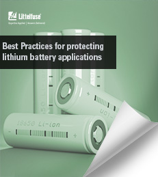 Battery mini-Breakers Overtemperature Protection - Littelfuse