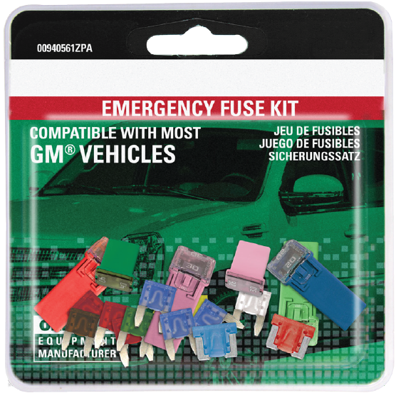Commercial Vehicle Emergency Fuse Kit 50 Pieces
